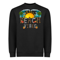 Black beach vibes Heavyweight Sweatshirt - CowhideDigitalArt
