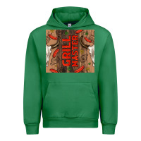 Emerald grill master with bull skull Urban Hoodie - TumblerDesignByShophia