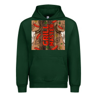 Foreset Green grill master with bull skull Urban Hoodie - TumblerDesignByShophia