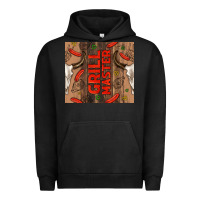 Pigment Black grill master with bull skull Urban Hoodie - TumblerDesignByShophia