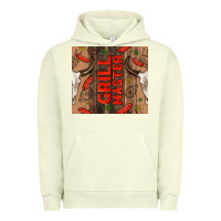 Pigment Pistachio grill master with bull skull Urban Hoodie - TumblerDesignByShophia