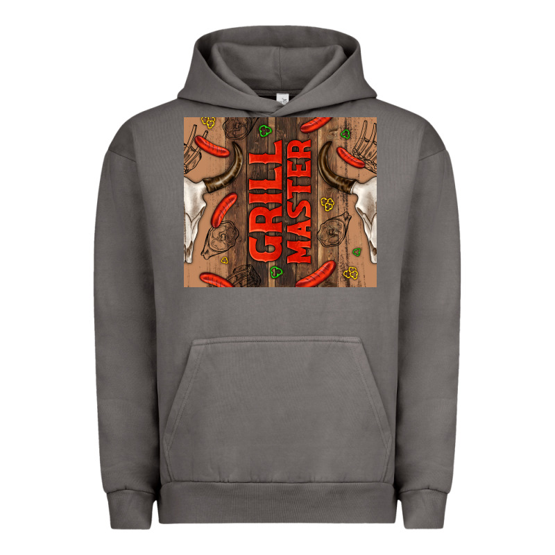 Grill Master With Bull Skull Urban Hoodie by TumblerDesignByShophia | Teevron
