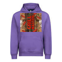 Tulip grill master with bull skull Urban Hoodie - TumblerDesignByShophia