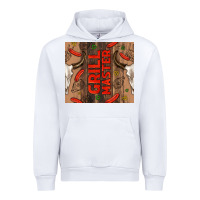 White grill master with bull skull Urban Hoodie - TumblerDesignByShophia