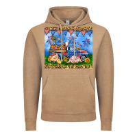 Vintage Coffee America farm animals truck 20oz skinny tumbler Vintage Hoodie - Neo Western