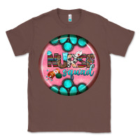 Chestnut nurse round earrings 3 Classic Tee - BundleAndBundleShop