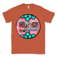 Copper nurse round earrings 3 Classic Tee - BundleAndBundleShop