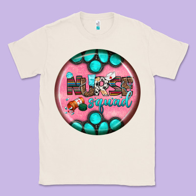 Nurse Round Earrings 3 Classic Tee Designed By Bundleandbundleshop