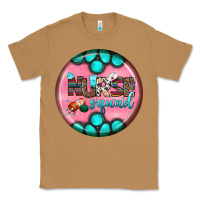 Toasted Coconut nurse round earrings 3 Classic Tee - BundleAndBundleShop