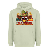Matcha western thankful thanksgiving turkey Heavyweight Hoodie - NancyCooperArtShop