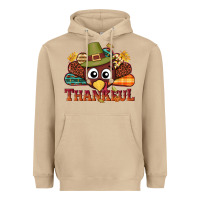 Mushroom western thankful thanksgiving turkey Heavyweight Hoodie - NancyCooperArtShop