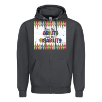 Smoke see the ability not the disability Zipper Hoodie - MaliasSmallBusiness