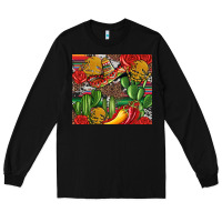 Black mexican cacti Long Sleeve Tee - Artiststas