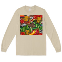Mushroom mexican cacti Long Sleeve Tee - Artiststas