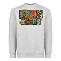 Heather Grey western mama vibes Heavyweight Sweatshirt - FaDigitalArtStudio
