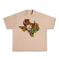 Burro bull skull texas map western Urban Heavy Tee - BarkalooDesign