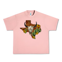 Salmon bull skull texas map western Urban Heavy Tee - BarkalooDesign