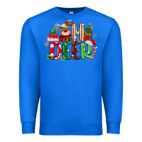 True Royal oh deer reindeer Premium Sweatshirt - MaliasSmallBusiness