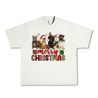 Merry Christmas Chihuahua Pitbull Pug Dachshund Urban Heavy Tee | Teevron