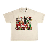 Sandshell merry christmas chihuahua pitbull pug dachshund Urban Heavy Tee - JahusDesignShop