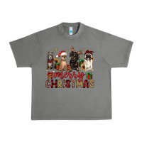Tornado merry christmas chihuahua pitbull pug dachshund Urban Heavy Tee - JahusDesignShop