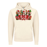 Vintage Artic Christmas girl elfs Vintage Hoodie - FaDigitalArtStudio