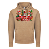 Vintage Coffee Christmas girl elfs Vintage Hoodie - FaDigitalArtStudio