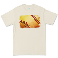 Bone softball brushstroke Premium Tee - RanaPortraitStore