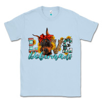 Dusty Blue love dobermans Classic Tee - Artiststas
