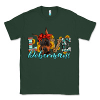 Sports Green love dobermans Classic Tee - Artiststas