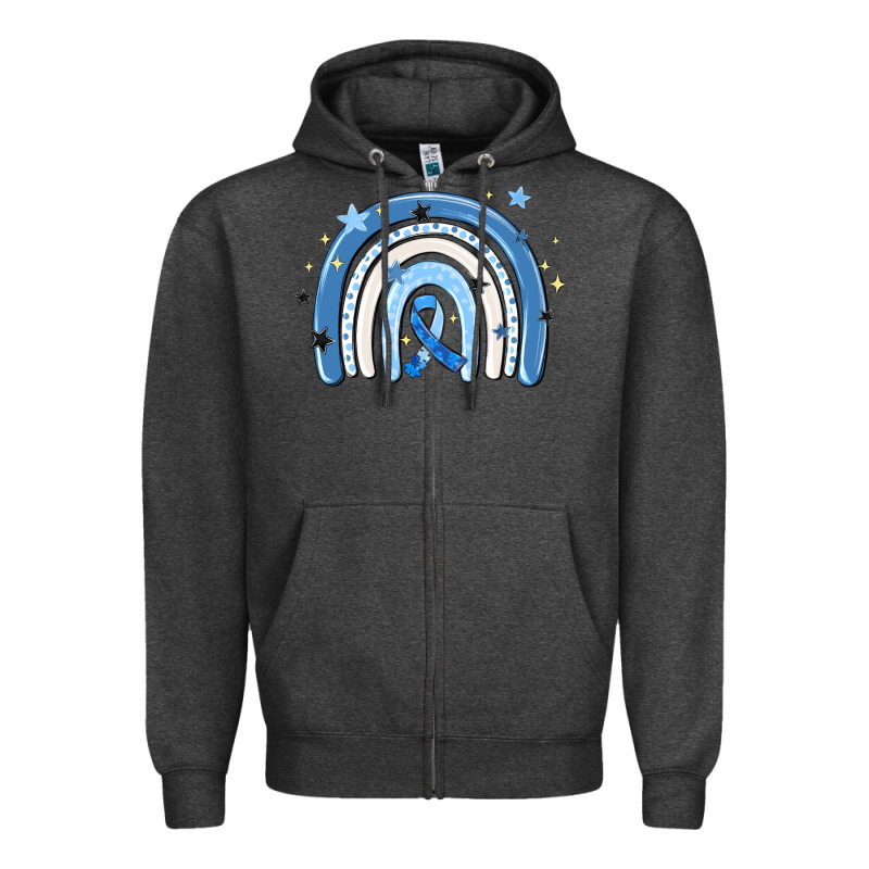 In April Wear Blue Autism Awareness Zipper Hoodie by MaliasSmallBusiness | Teevron
