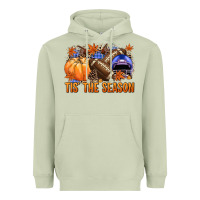 Matcha tis the season football Heavyweight Hoodie - NancyCooperArtShop