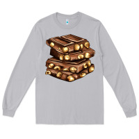 Moon Dust nut and chocolate Long Sleeve Tee - AdoDesignShop