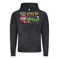 Vintage Black I Run On Coffee And Christmas Cheer Vintage Hoodie - CowhideDigitalArt