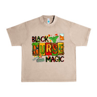 French Oak black nurse magic Urban Heavy Tee - AdoDesignShop