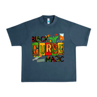 Midnight Navy black nurse magic Urban Heavy Tee - AdoDesignShop