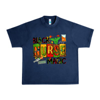 Navy black nurse magic Urban Heavy Tee - AdoDesignShop