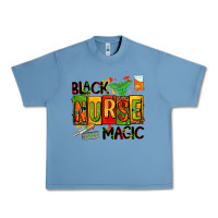 Pebble Blue black nurse magic Urban Heavy Tee - AdoDesignShop