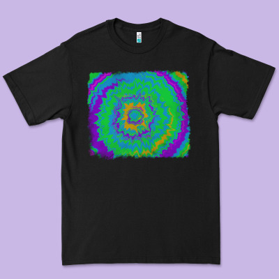 Tie Dye Backround Premium Tee Designed By Ranaportraitstore