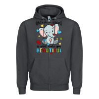 Smoke what makes you different is what makes you beautif Zipper Hoodie - MaliasSmallBusiness