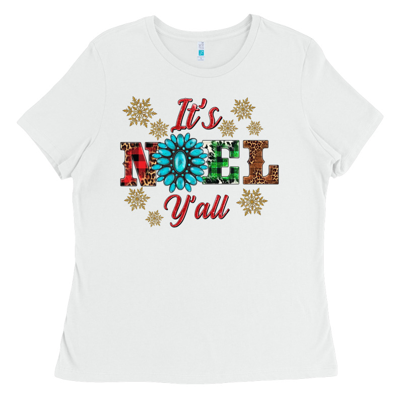 It's Noel Y'all Ladies Tee by AdoDesignShop | Teevron