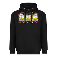 Black christmas school bus Heavyweight Hoodie - MaliasSmallBusiness