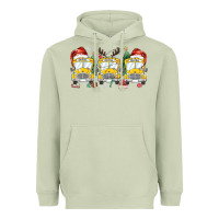 Matcha christmas school bus Heavyweight Hoodie - MaliasSmallBusiness