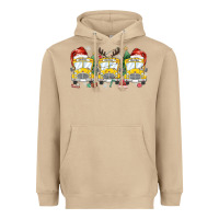 Mushroom christmas school bus Heavyweight Hoodie - MaliasSmallBusiness