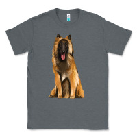 Charcoal Heather belgian shepherd tervuren Classic Tee - Artiststas