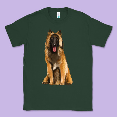 Belgian Shepherd Tervuren Classic Tee Designed By Artiststas
