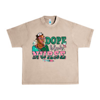 French Oak afro  nurse dope black Urban Heavy Tee - AdoDesignShop