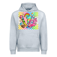 Heather Grey retro summer Urban Hoodie - TumblerDesignByShophia
