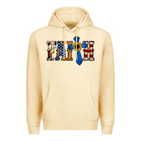 Pina Colada faith  th of july cross Premium Hoodie - Jasminsmagicworld