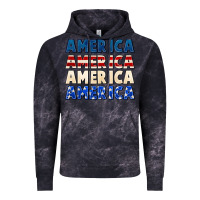 Cloud Black America 4th of July Vintage Hoodie - CowGirlArtShop